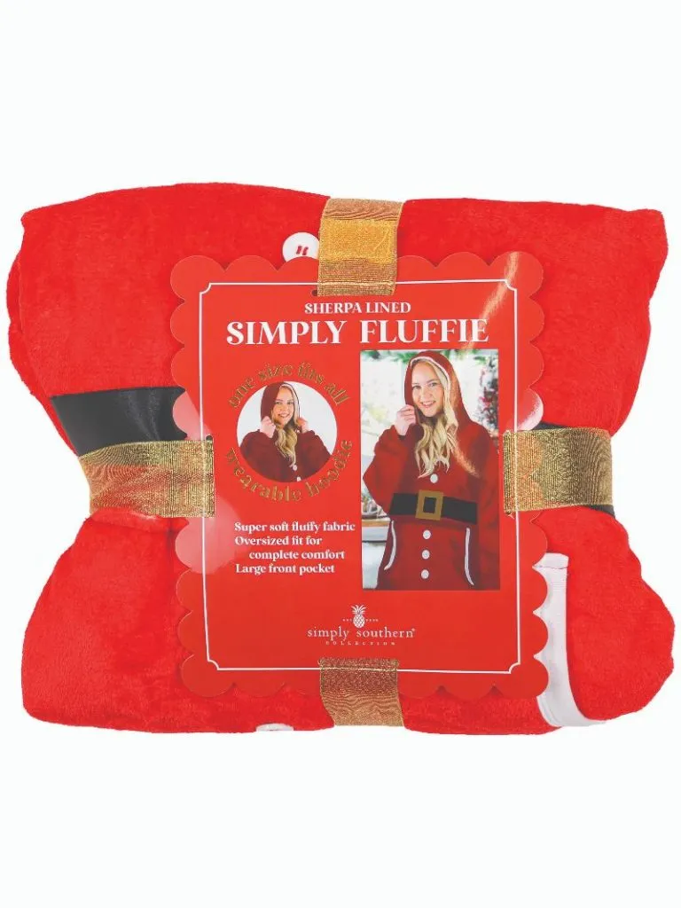 Simply Southern Holiday Hoodie Poncho