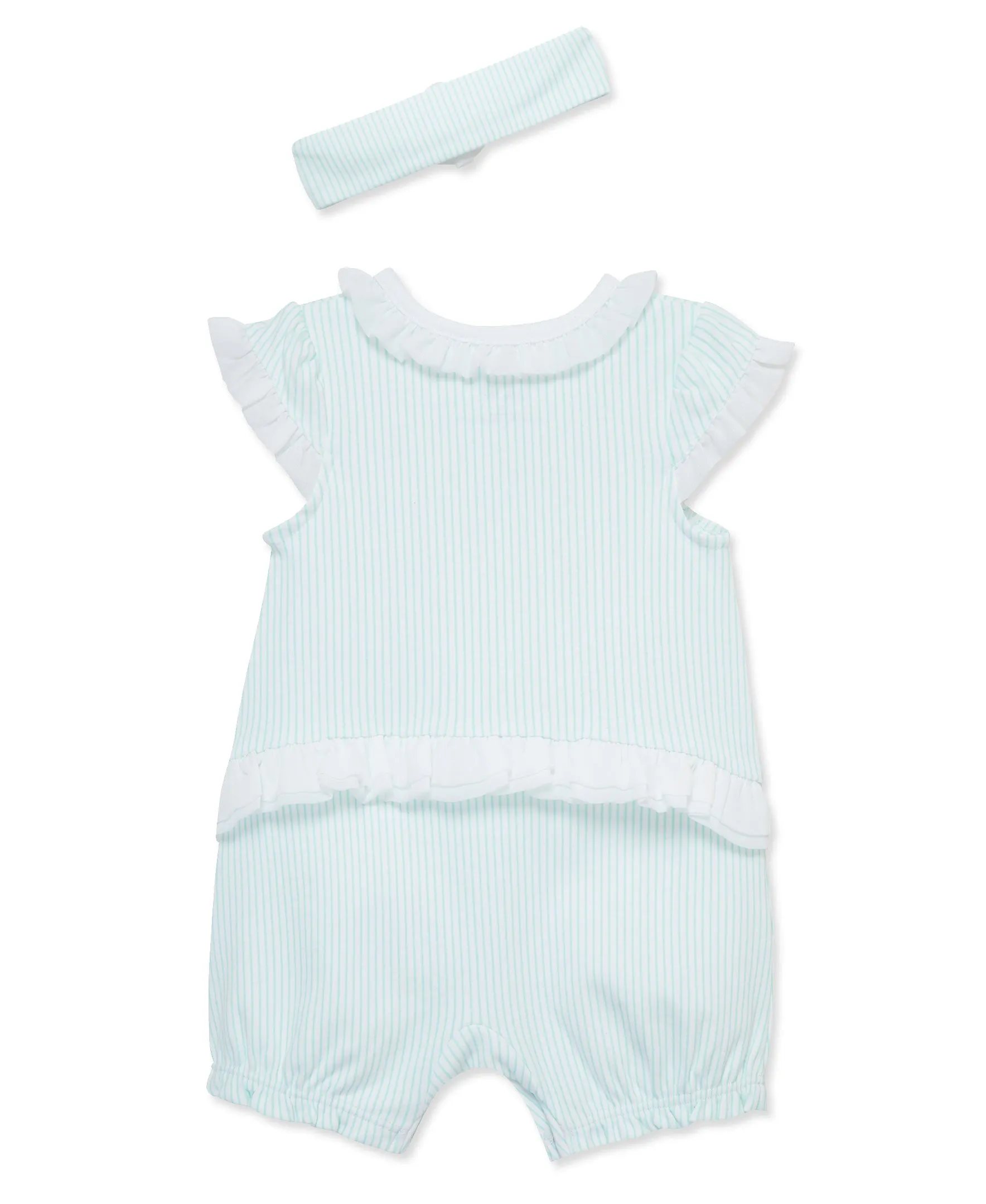 Strawberry Knit Romper & Headband