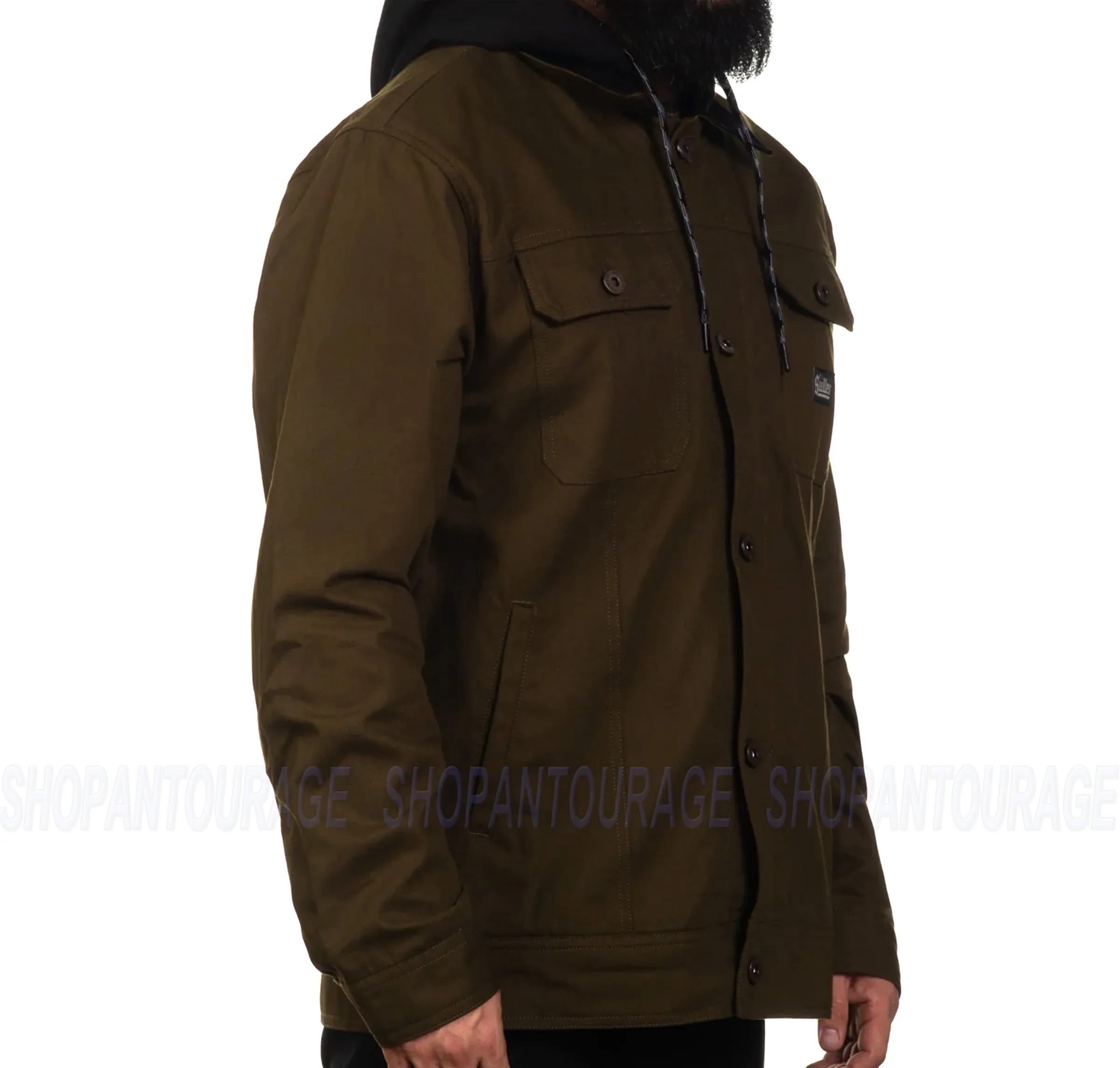 Sullen Art Collective Survivalist Duck Canvas New L/S Jacket For Men SCM5693