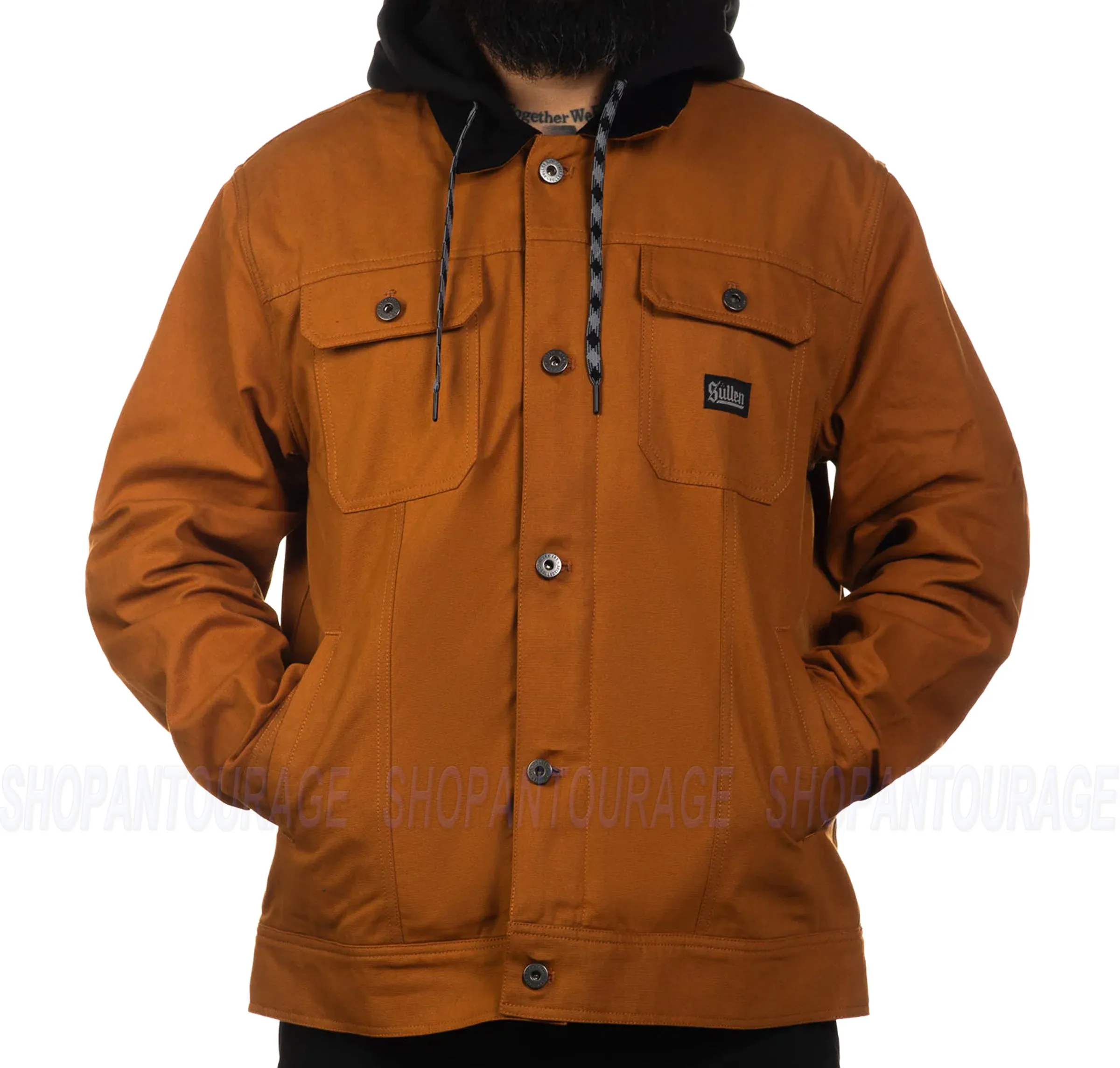 Sullen Art Collective Survivalist Duck Canvas New L/S Jacket For Men SCM5693
