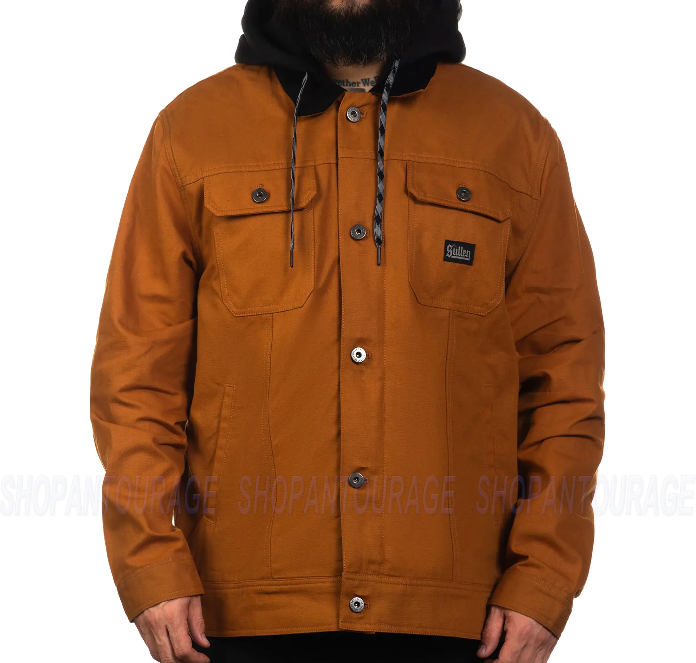 Sullen Art Collective Survivalist Duck Canvas New L/S Jacket For Men SCM5693