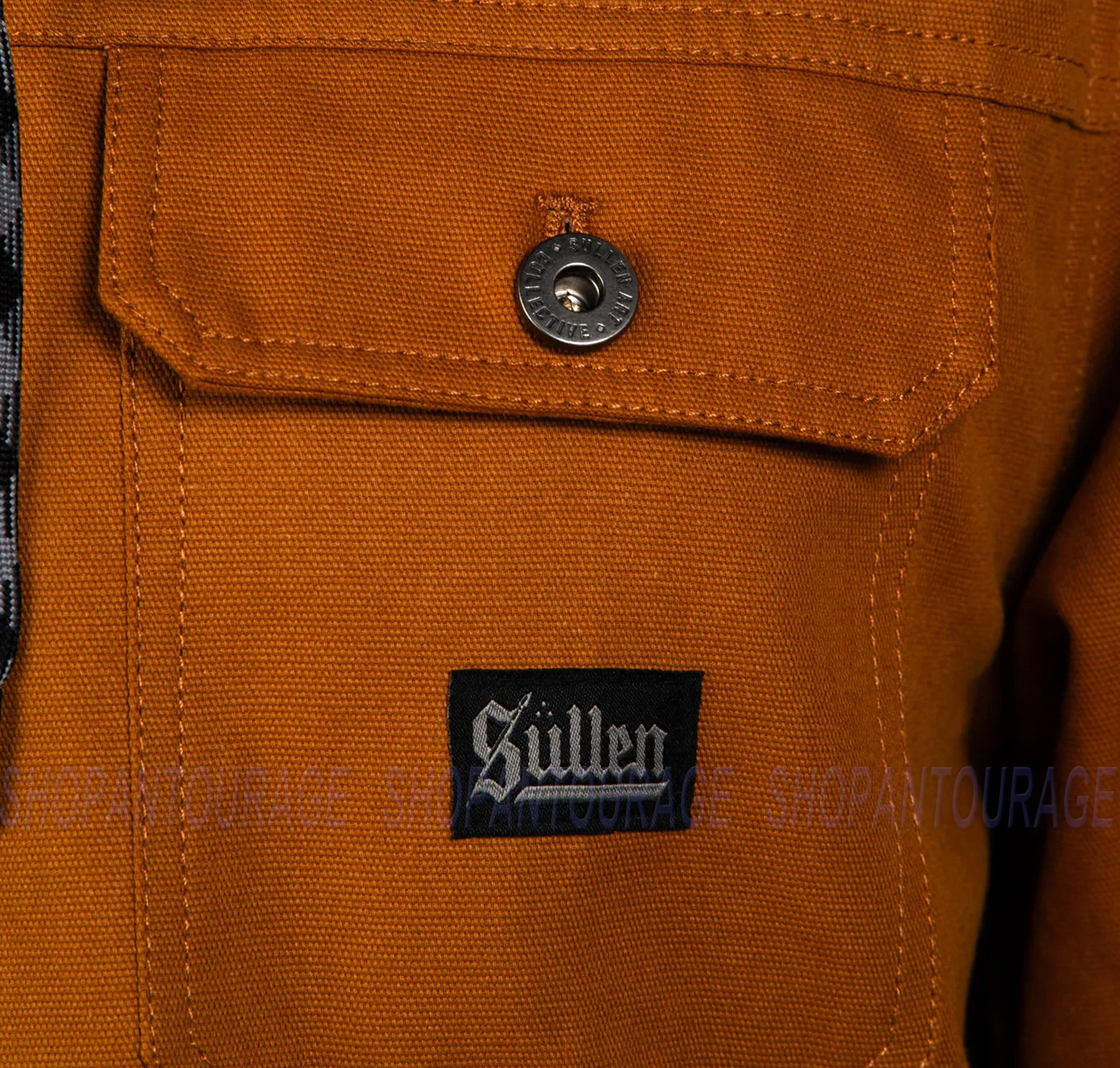 Sullen Art Collective Survivalist Duck Canvas New L/S Jacket For Men SCM5693
