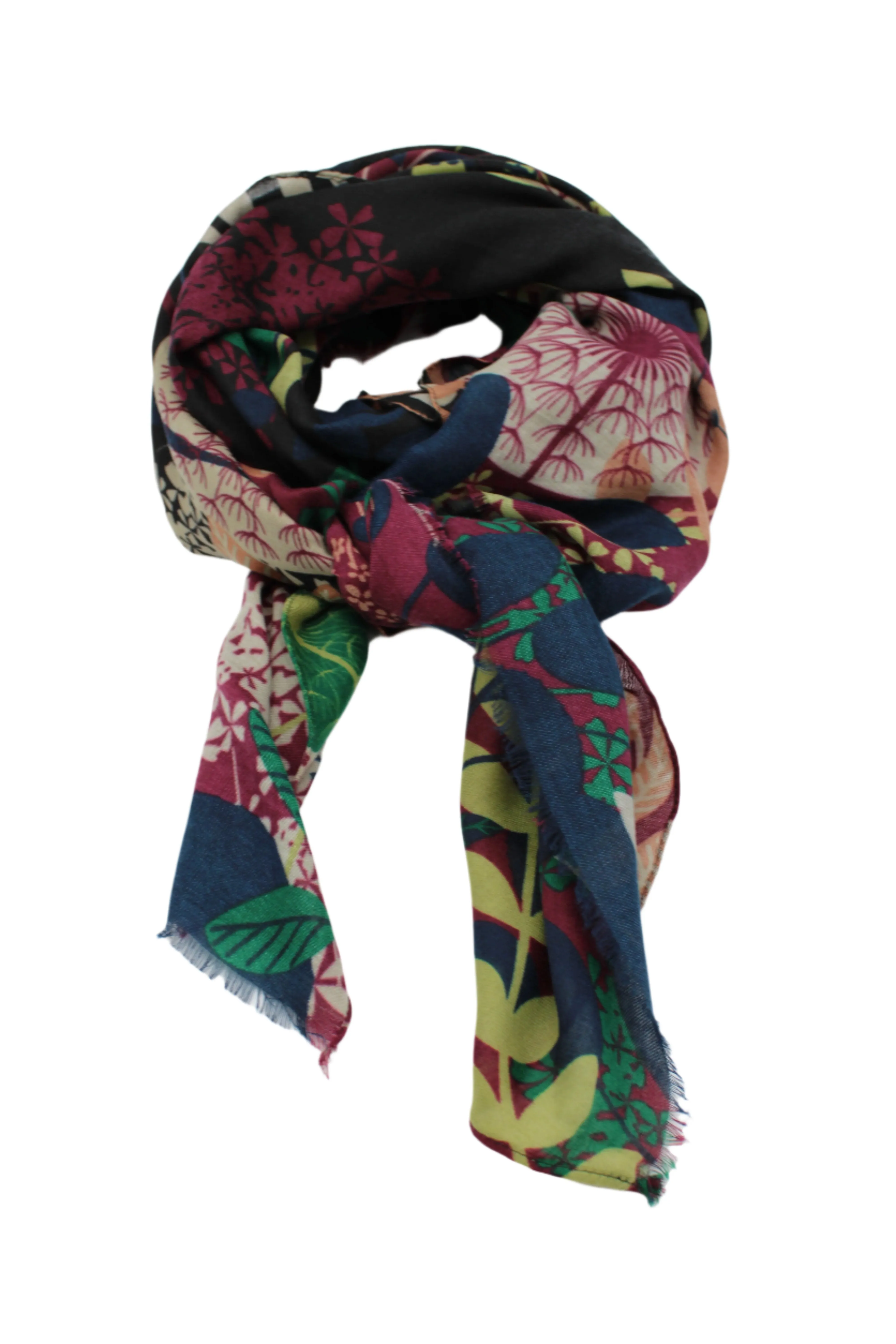 Tropical Forest Scarf Wrap