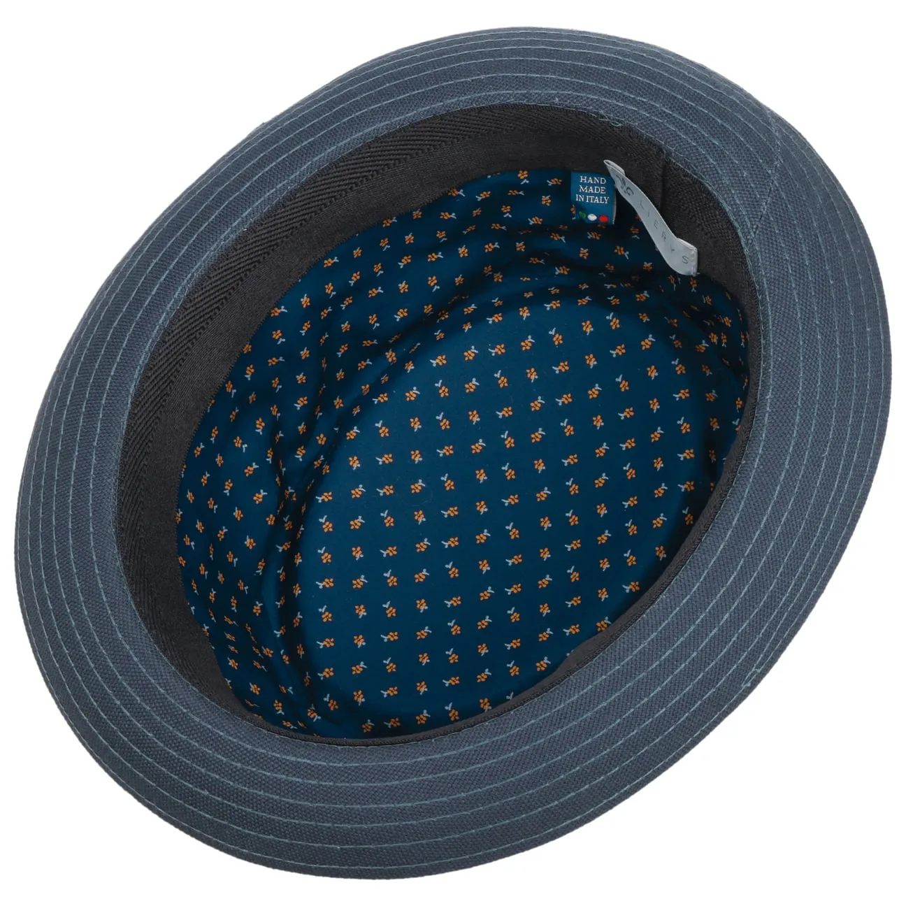 Uni Pork Pie Cotton Cloth Fedora
