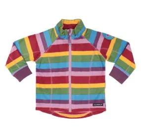 Villervalla Fleece Jacket - Multistripe Acai