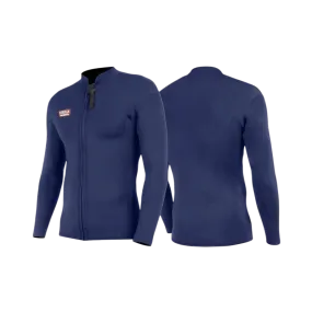 Vissla Wetsuit 2MM Solid Set Front Zip Small-Large Dark Naval