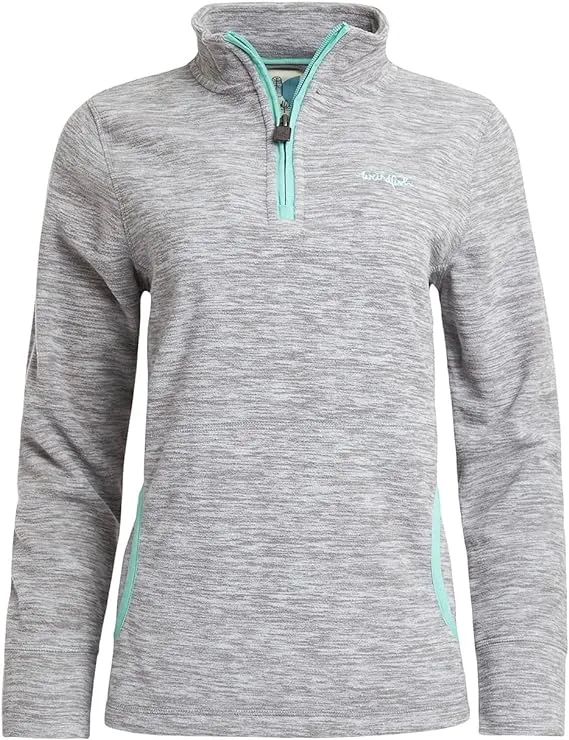 Weird Fish Nancy 1/4 Zip Fleece Jacket