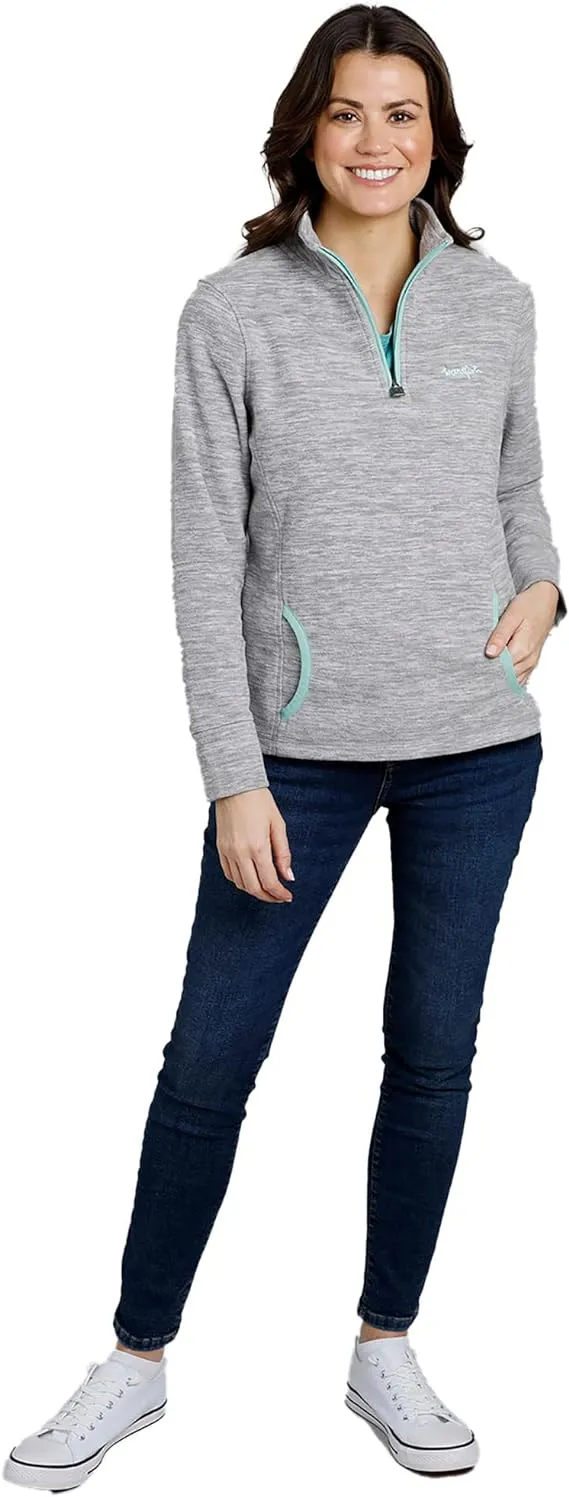 Weird Fish Nancy 1/4 Zip Fleece Jacket