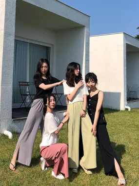 Wide leg pants