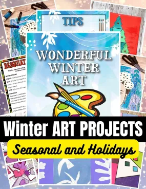 Winter Art Projects: Christmas and Seasonal Activities