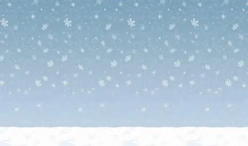 Winter Sky Backdrop