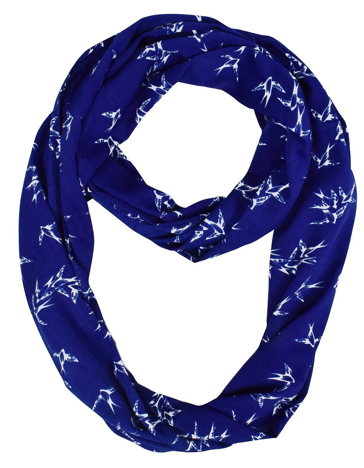 Womens Fashion Bohemian Sheer Infinity scarves Circle Scarf Loops