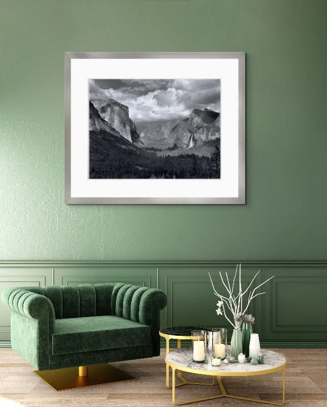 Yosemite Valley, Thunderstorm - Large Print Rolled
